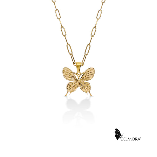 3D Butterfly Necklace