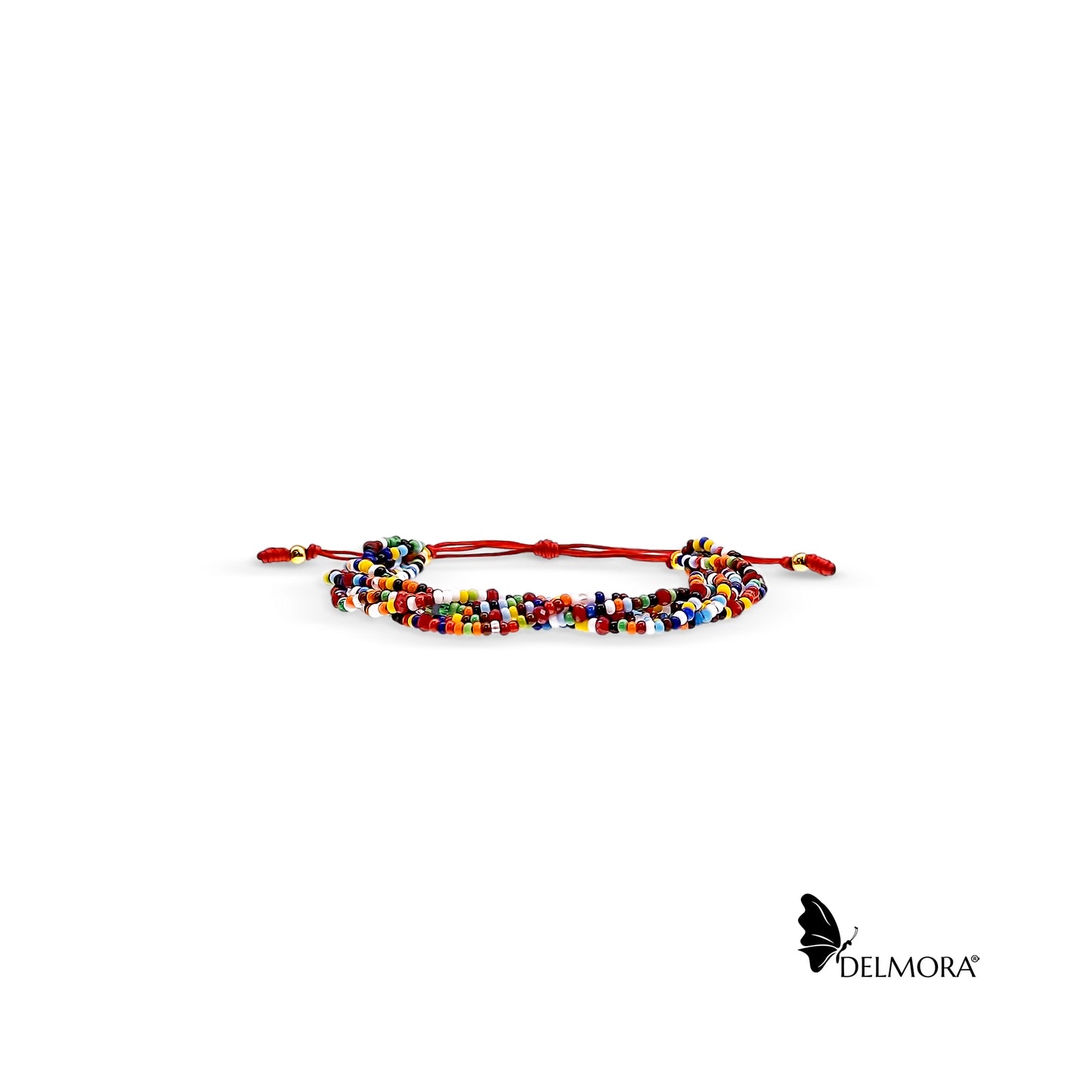 Chaquiras Bracelet (Red Thread)