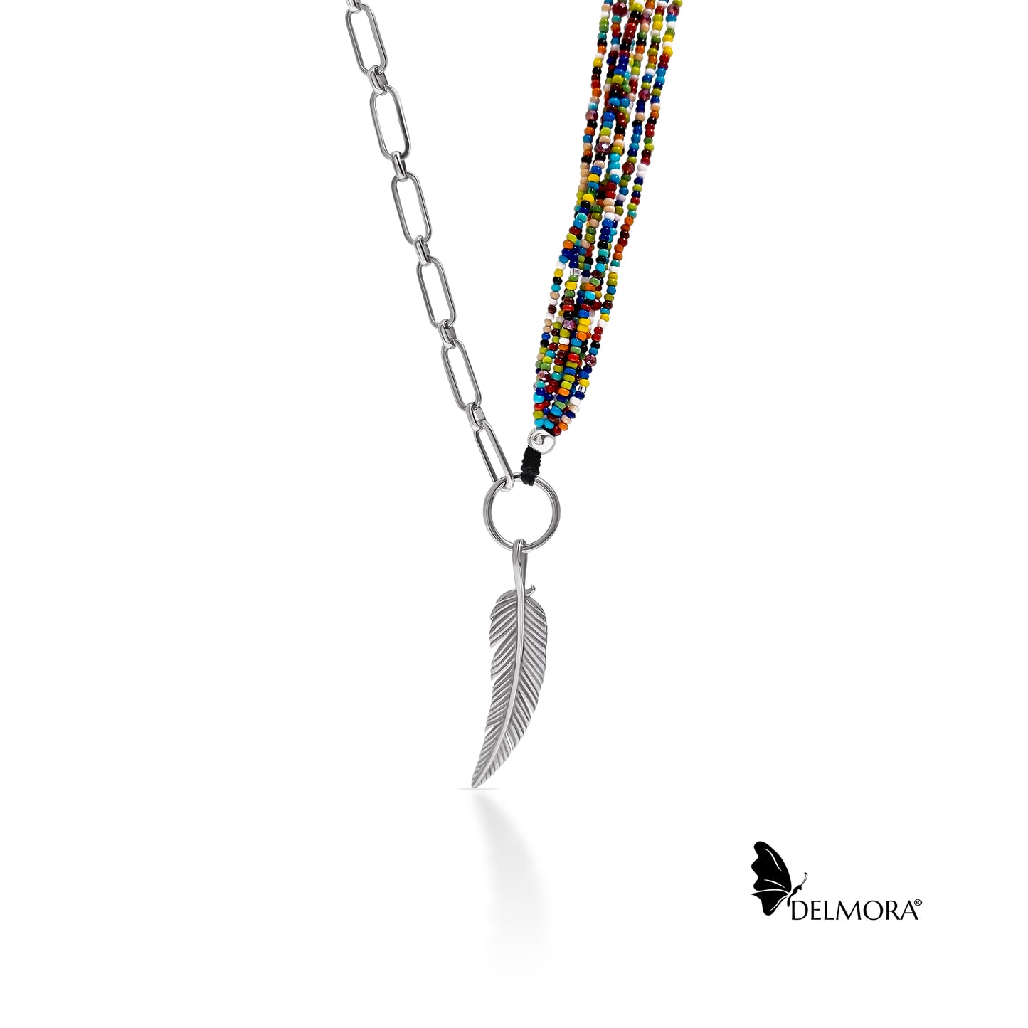 Feather Choker (Chaquira)