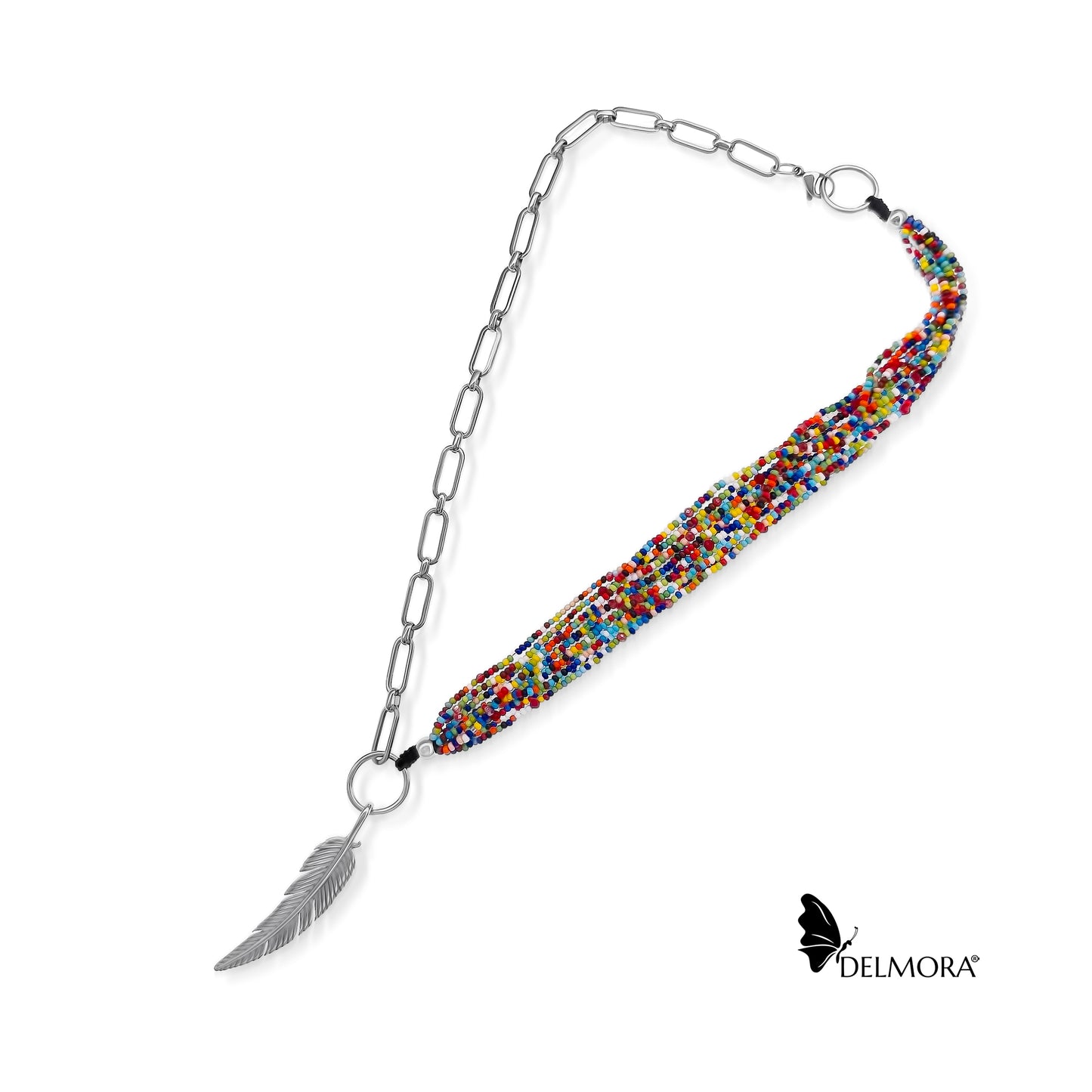 Feather Choker (Chaquira)