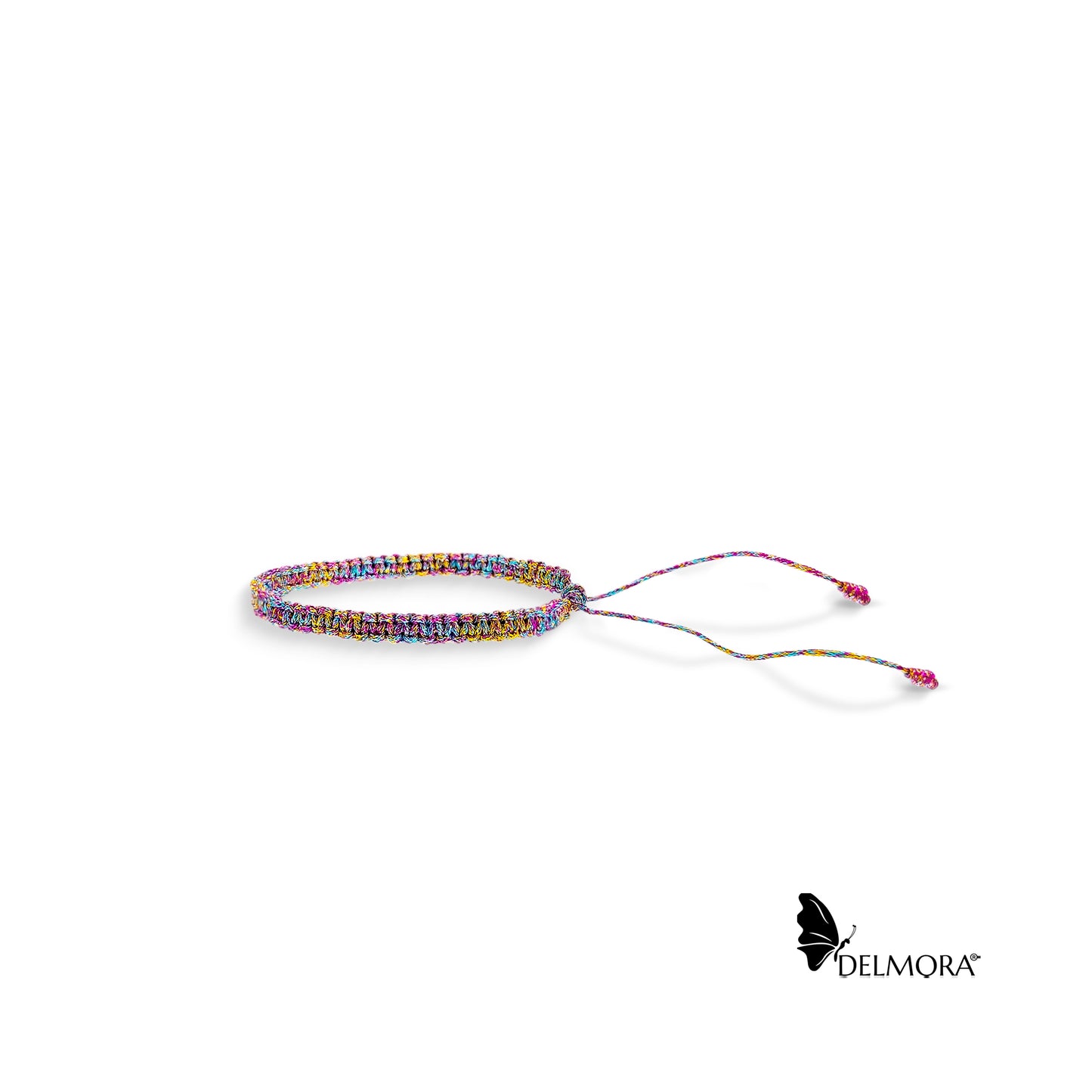 Handmade Metallic Multicoloured Bracelet